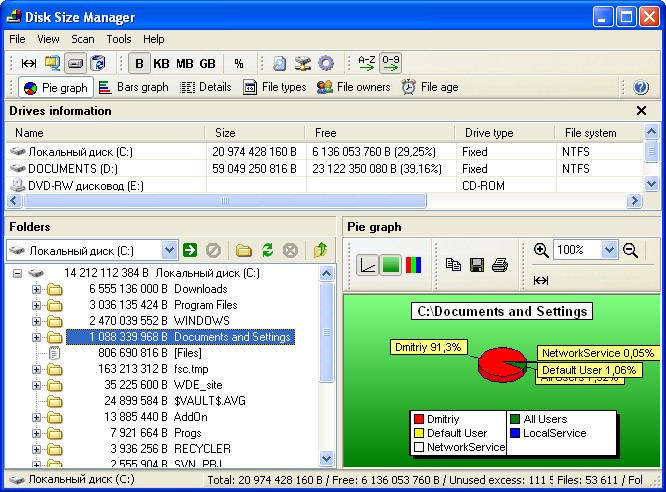 Disk Size Manager - Powerful Disk Space Management Software